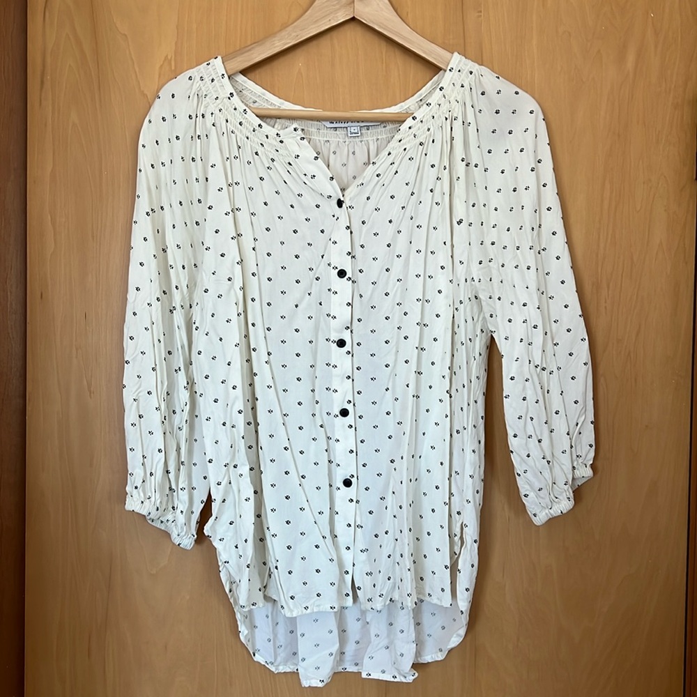 The Nines by Hatch Maternity Floral Top
